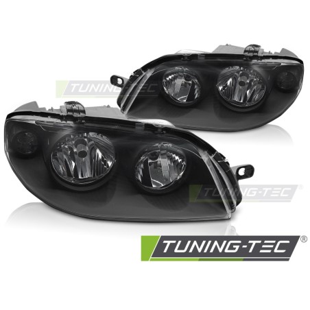 HEADLIGHTS BLACK TYC fits FIAT PUNTO 2 FL 03-07