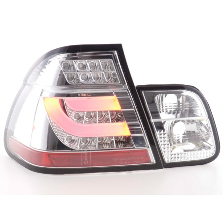 Feux arrières LED BMW 3er E46 Limo 98-01 chrome FKRLXLBM011001