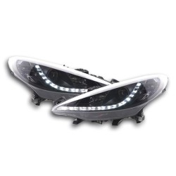 Phare Daylight LED feux de jour Peugeot 207 06- noir FKFSPG011007