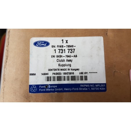 Kit D''Embrayage FORD 1731737 BK317540AB Pièce d'origine oem
