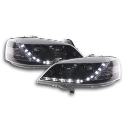Phare Daylight LED DRL look Opel Astra G 98-03 noir FKFSOP010007