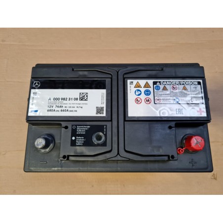 Batterie De Démarrage MERCEDES-BENZ A000982310826 000982310826 Pièce d'origine oem Batterie De Démarrage MERCEDES-BENZ A000982310826 000982310826 Pièce d'origine oem