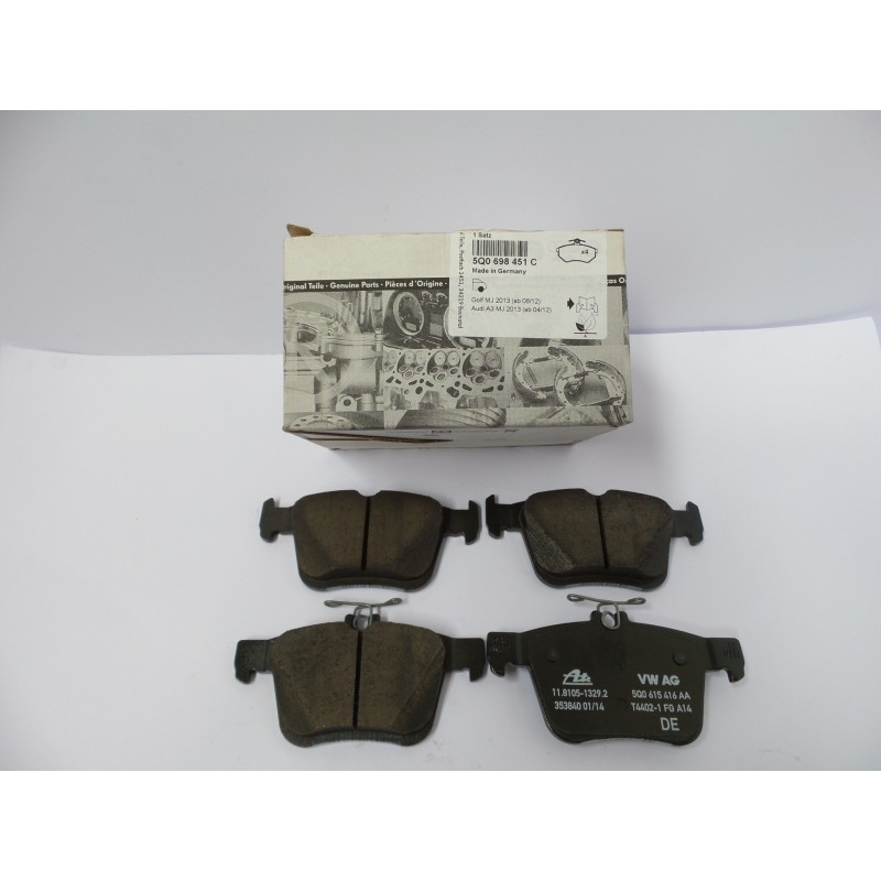 Plaquettes De Freins VAG 5Q0698451C  Pièce d'origine oem
