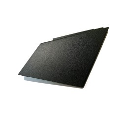 Cache de fenêtre avant droite pour Seat Leon III (5F) en noir satiné