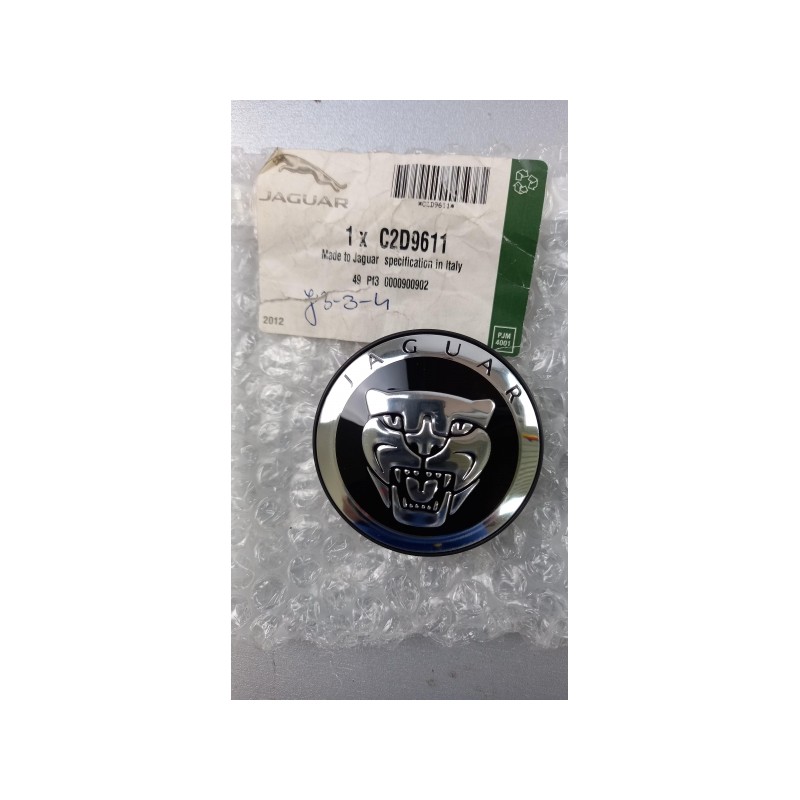 Badge De Roue JAGUAR C2D9611  Pièce d'origine oem