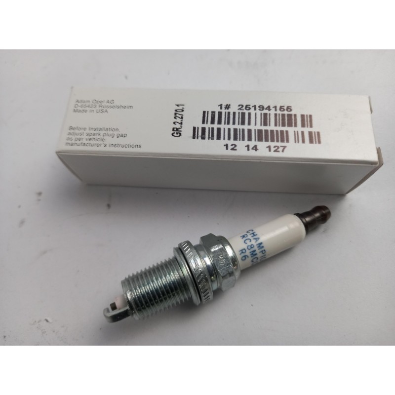 Bougie OPEL 25194155 1214127 Pièce d'origine oem