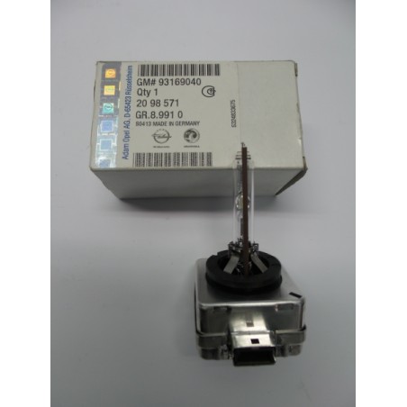 Lampe Au Xénon OPEL 93169040 2098571 Pièce d'origine oem Lampe Au Xénon OPEL 93169040 2098571 Pièce d'origine oem