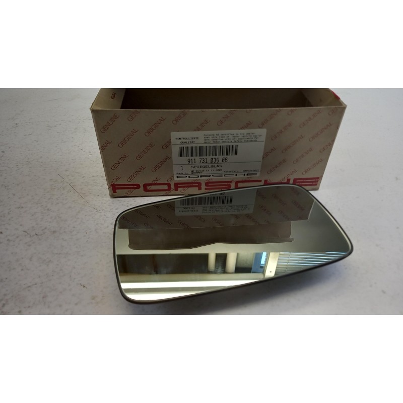 Glace De Rétroviseur Extérieur PORSCHE 91173103508  Pièce d'origine oem