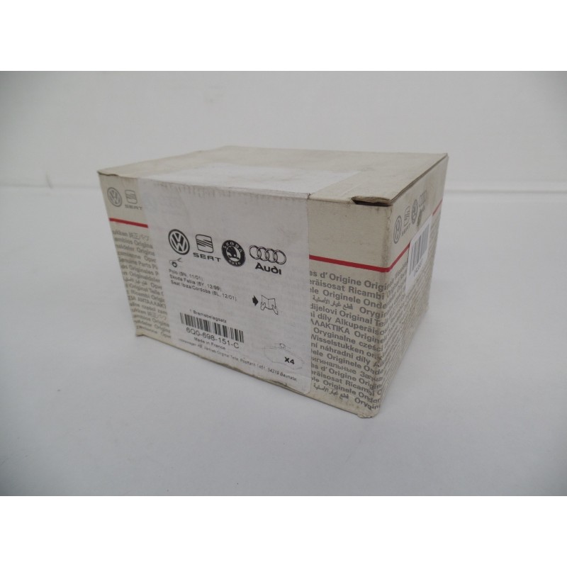 Plaquettes De Freins VAG 6Q0698151C  Pièce d'origine oem