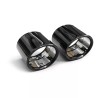 Embouts d'échappement noirs biseautés pour Audi TT (8S) 8S0253825E / 8S0253826B Embouts d'échappement noirs biseautés pour Audi TT (8S) 8S0253825E / 8S0253826B