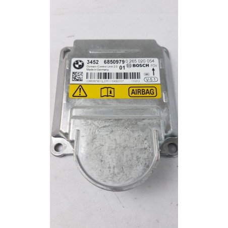Unité De Contrôle D''Airbag BMW 34526850979 6850979 Pièce d'origine oem Unité De Contrôle D''Airbag BMW 34526850979 6850979 Pièce d'origine oem