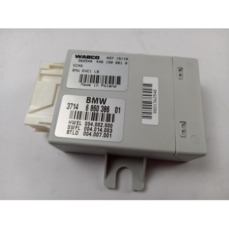 Unité De Contrôle De Suspension Pneumatique BMW 37146860386 6860386 Pièce d'origine oem Unité De Contrôle De Suspension Pneumatique BMW 37146860386 6860386 Pièce d'origine oem