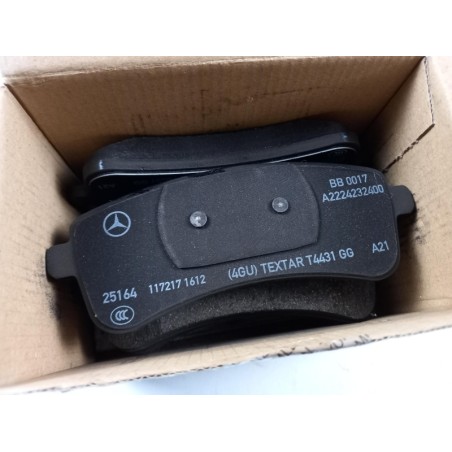 Plaquettes De Freins MERCEDES-BENZ A0004204004 0004204004 Pièce d'origine oem Plaquettes De Freins MERCEDES-BENZ A0004204004 0004204004 Pièce d'origine oem