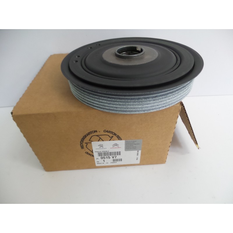 Poulie De Vilebrequin PEUGEOT/CITROEN 0515V7  Pièce d'origine oem