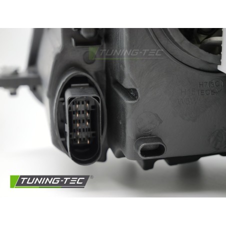 HEADLIGHT BLACK LEFT SIDE H7 TYC fits VW CADDY TOURAN 11-14 HEADLIGHT BLACK LEFT SIDE H7 TYC fits VW CADDY TOURAN 11-14