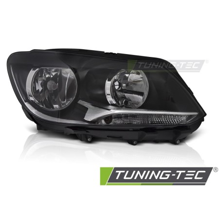 HEADLIGHT BLACK RIGHT SIDE H7 TYC fits VW CADDY TOURAN 11-14 HEADLIGHT BLACK RIGHT SIDE H7 TYC fits VW CADDY TOURAN 11-14