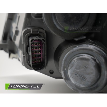 HEADLIGHT BLACK LEFT SIDE H4 TYC fits VW CADDY 15-20 HEADLIGHT BLACK LEFT SIDE H4 TYC fits VW CADDY 15-20