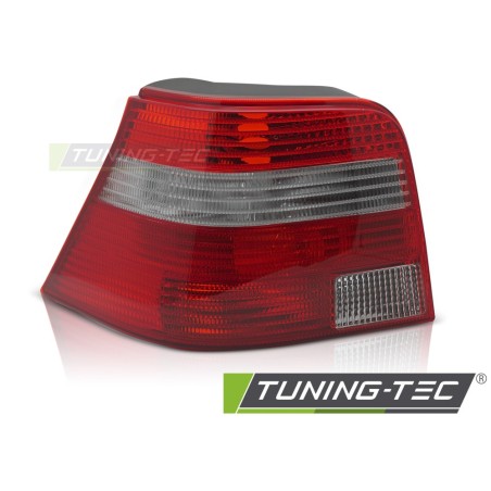 TAIL LIGHT RED WHITE LEFT SIDE TYC fits VW GOLF IV 97-03 HATCHBACK TAIL LIGHT RED WHITE LEFT SIDE TYC fits VW GOLF IV 97-03 HATCHBACK