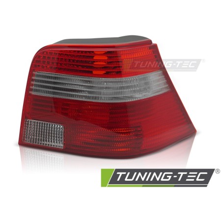 TAIL LIGHT RED WHITE RIGHT SIDE TYC fits VW GOLF IV 97-03 HATCHBACK TAIL LIGHT RED WHITE RIGHT SIDE TYC fits VW GOLF IV 97-03 HATCHBACK