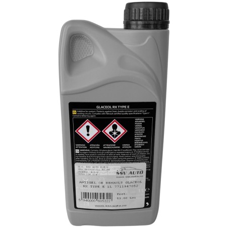 Antigel Oe Renault Glaceol RX Type E Albastru 1L 7711947052