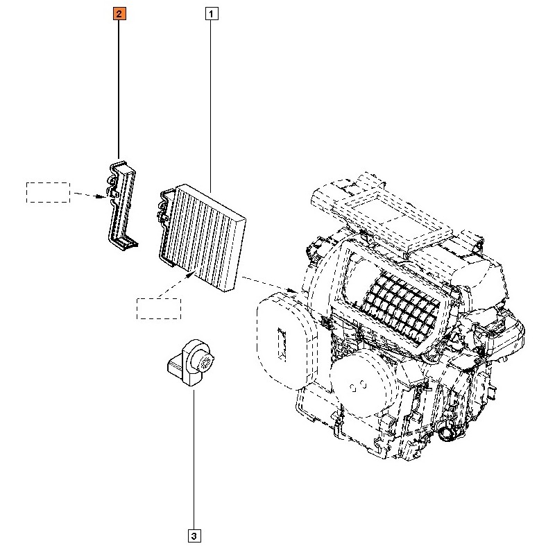 Capac Fltru Polen Oe Renault 272763745R