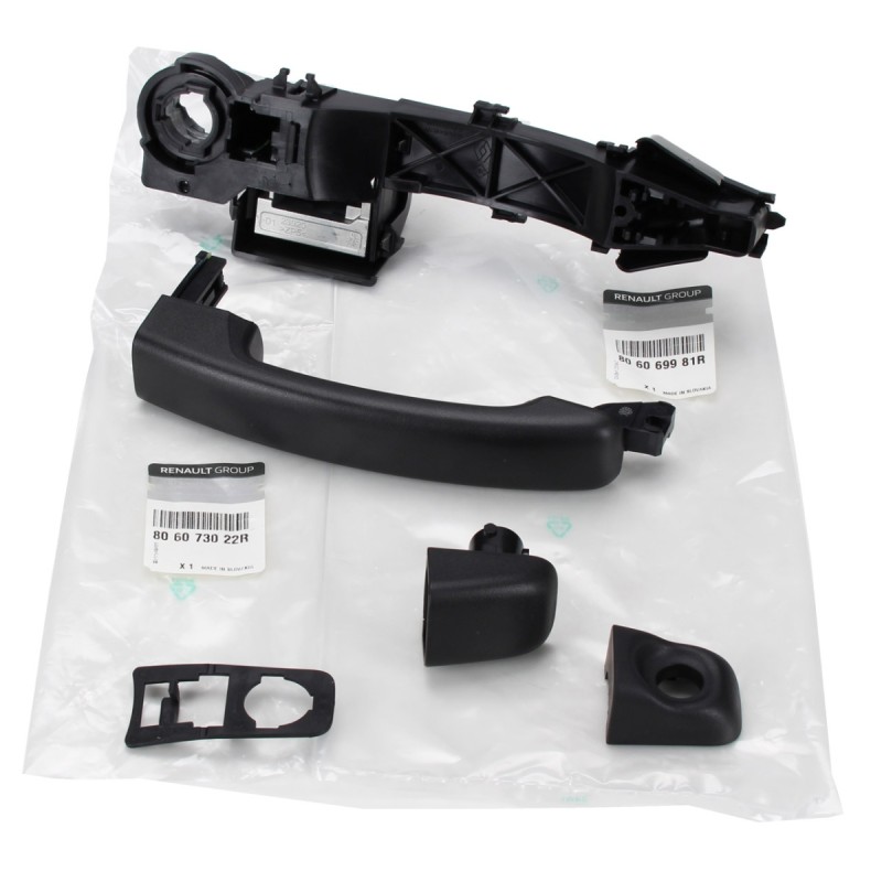 Maner + Suport Maner Deschidere Usa Exterior Culisanta / Batanta Spate Stanga Oe Renault Master 3 2010→ 806069981R + 806073022R