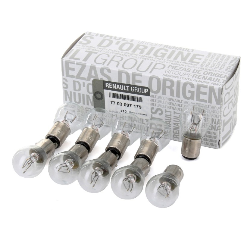 Set 10 Buc Bec Oe Renault P21/5W 12V 21/5W BAY15d 7703097179