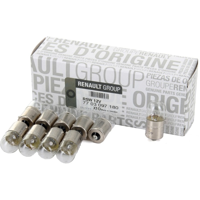Set 10 Buc Bec Oe Renault R5W 12V 5W BA15s 7703097180