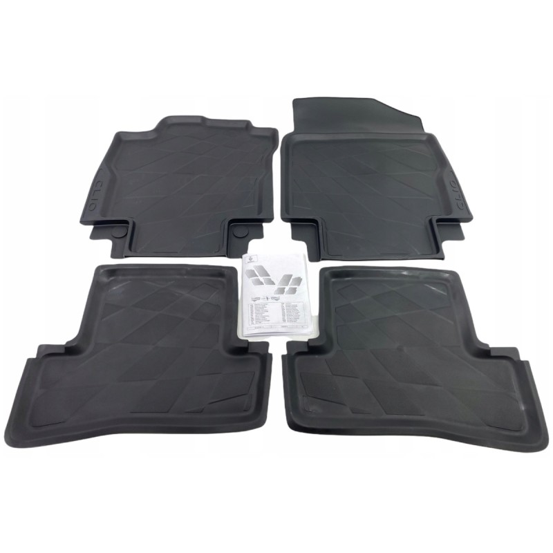 Set Covorase Auto Cauciuc Fata + Spate Oe Renault Clio 4 2012→ 8201321296