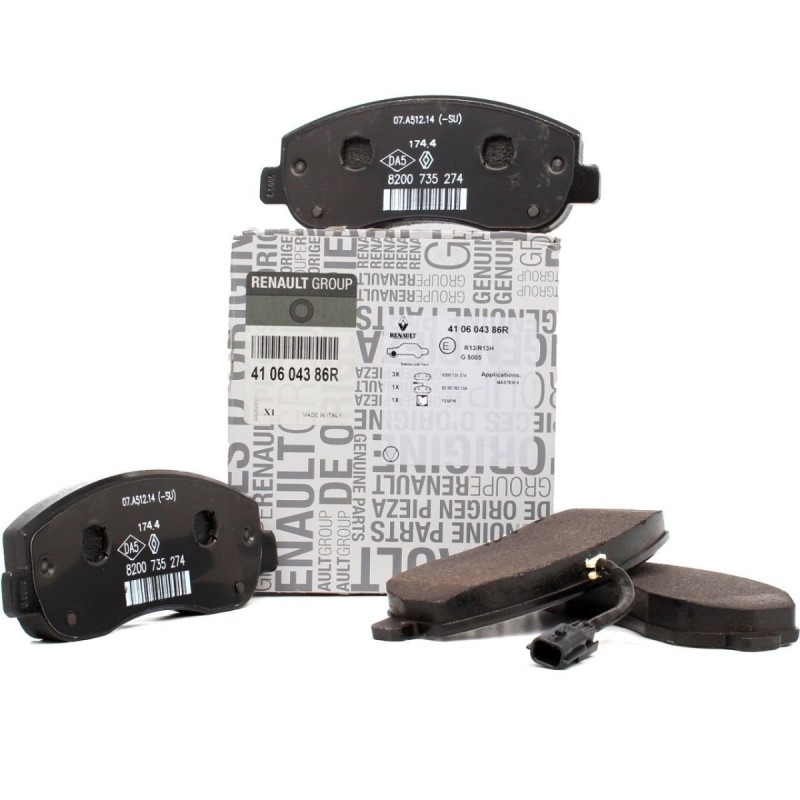 Set Placute Frana Oe Opel Movano B 2010→ 410604386R