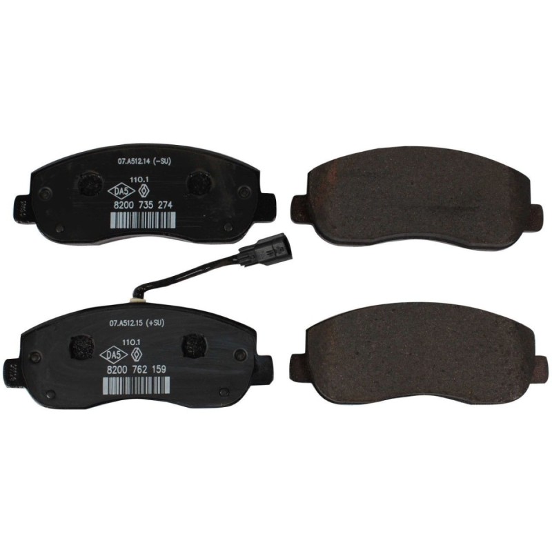 Set Placute Frana Oe Opel Movano B 2010→ 410604386R