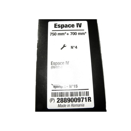 Set Stergatoare Parbriz Oe Renault Espace 4 2002-2015 288900971R Set Stergatoare Parbriz Oe Renault Espace 4 2002-2015 288900971R