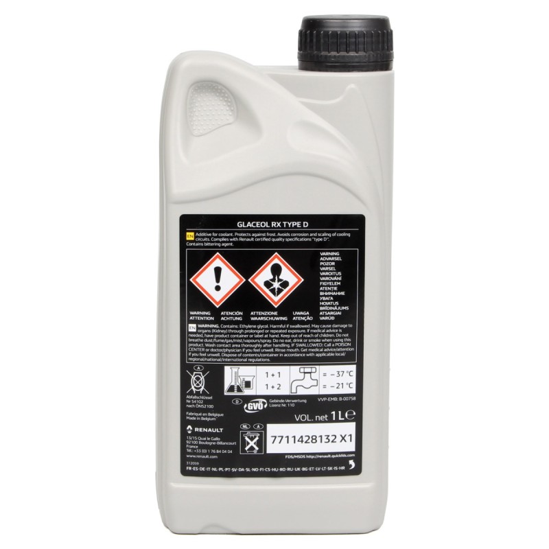 Antigel Oe Renault Tip D 1L 7711428132