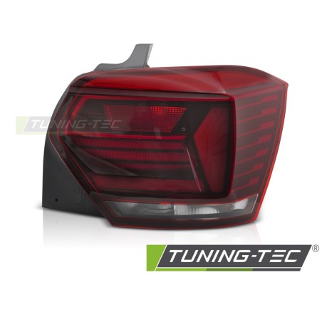 TAIL LIGHT RED WHITE RIGHT SIDE TYC fits POLO 2G HB 17-21 TAIL LIGHT RED WHITE RIGHT SIDE TYC fits POLO 2G HB 17-21