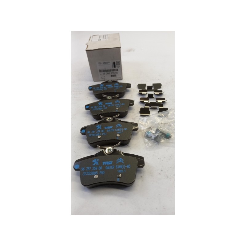 Plaquettes De Freins PEUGEOT/CITROEN 1608681680  Pièce d'origine oem