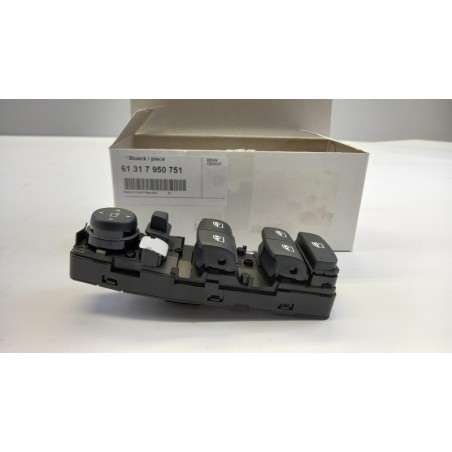 Interrupteur Pour Lève-Vitre Et Ajustement De Miroir BMW 61317950751 7950751 Pièce d'origine oem Interrupteur Pour Lève-Vitre Et Ajustement De Miroir BMW 61317950751 7950751 Pièce d'origine oem