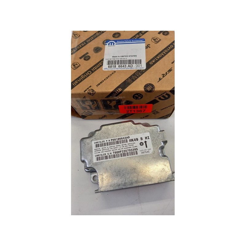 Unité De Contrôle D''Airbag FIAT GROUP 68186643AD K68186643AD Pièce d'origine oem