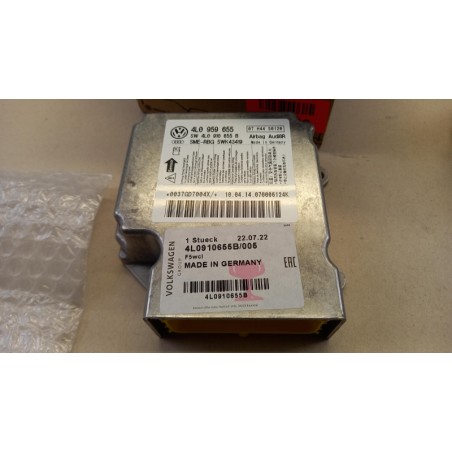 Unité De Contrôle D''Airbag VAG 4L0910655B005 Pièce d'origine oem Unité De Contrôle D''Airbag VAG 4L0910655B005 Pièce d'origine oem