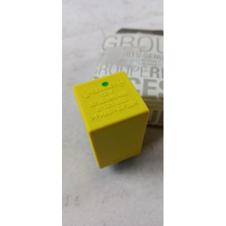 Relais RENAULT 8200949406 Pièce d'origine oem Relais RENAULT 8200949406 Pièce d'origine oem