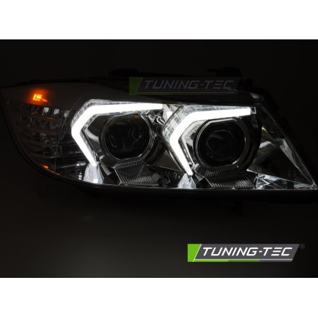 FULL LED HEADLIGHTS CHROME fits BMW E90/E91 05-08 FULL LED HEADLIGHTS CHROME fits BMW E90/E91 05-08