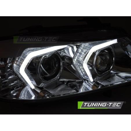 FULL LED HEADLIGHTS CHROME fits BMW E90/E91 05-08 FULL LED HEADLIGHTS CHROME fits BMW E90/E91 05-08