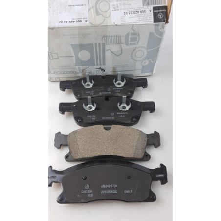 Plaquettes De Freins MERCEDES-BENZ A0004203302 0004203302 Pièce d'origine oem Plaquettes De Freins MERCEDES-BENZ A0004203302 0004203302 Pièce d'origine oem