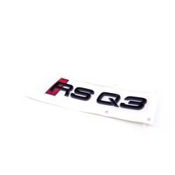 Lettrage "RSQ3" Audi Original Black Edition