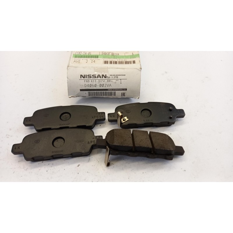 Plaquettes De Freins NISSAN D4060002VA  Pièce d'origine oem