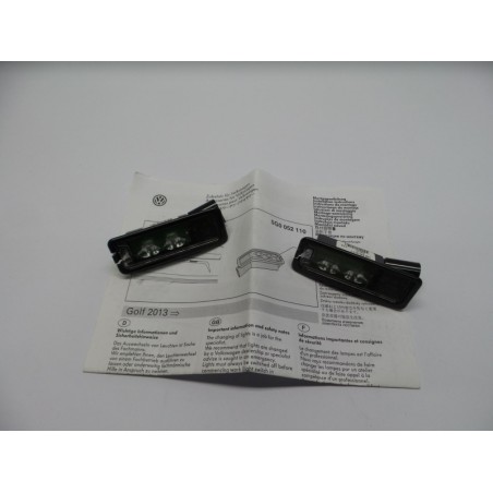 Eclairage De Plaque D''Immatriculation VAG 5G0052110  Pièce d'origine oem