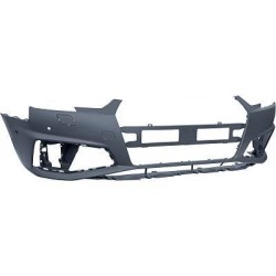 AUDI STOßSTANGE VORN   AUDI A4,  STOßSTANGE 19-24 FÜR SRA+PDC:4 LÖCHER