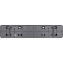 AUDI NR.SCHILDHALTER   AUDI A4,  STOSSST ZUBEHÖR VORN 2020-2024        SCHWARZ,