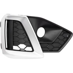 AUDI STOßST.GITTER LINKS    A4,  STOSSST ZUBEHÖR VORN 20-22 MIT NLL+SILBR LEISTE