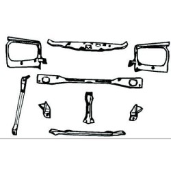 MERCE SEITENTEIL HINTEN LI.W123,  SEITENTEIL 76-84
