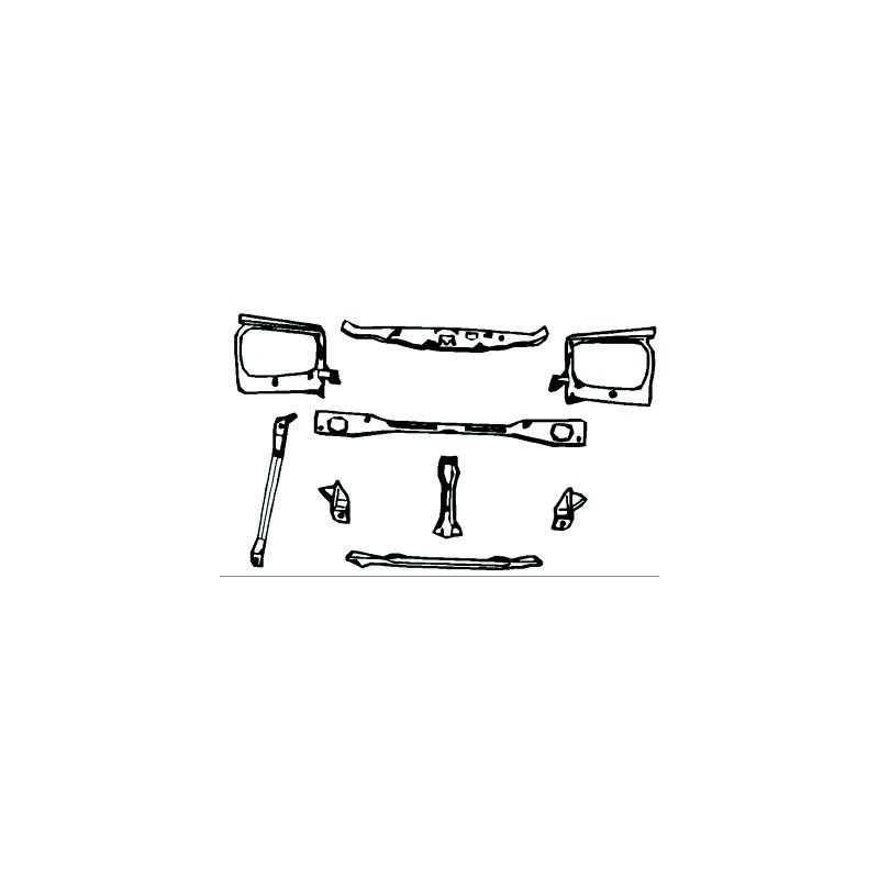 MERCE SEITENTEIL HINTEN LI.W123,  SEITENTEIL 76-84